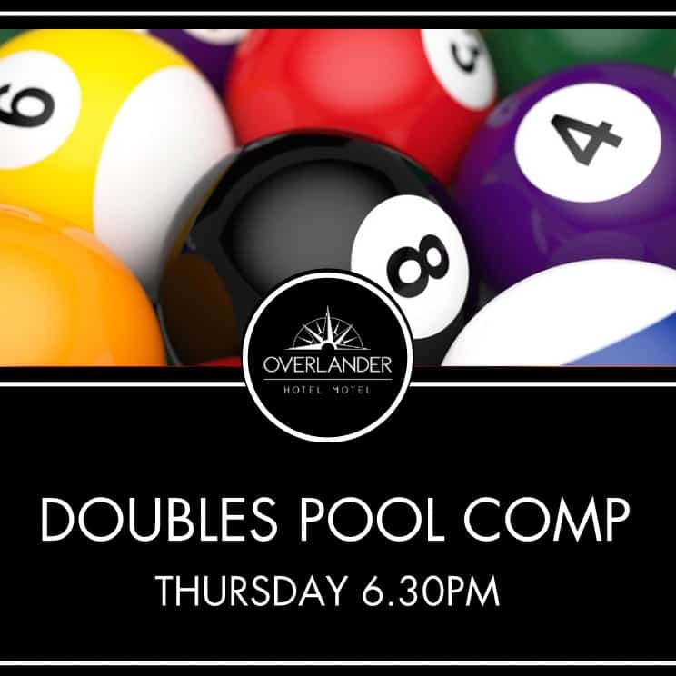 Doubles Pool Comp - Thurs 6:30pm