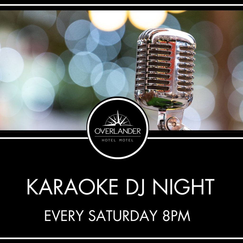 Karaoke DJ Night - Sat 8pm